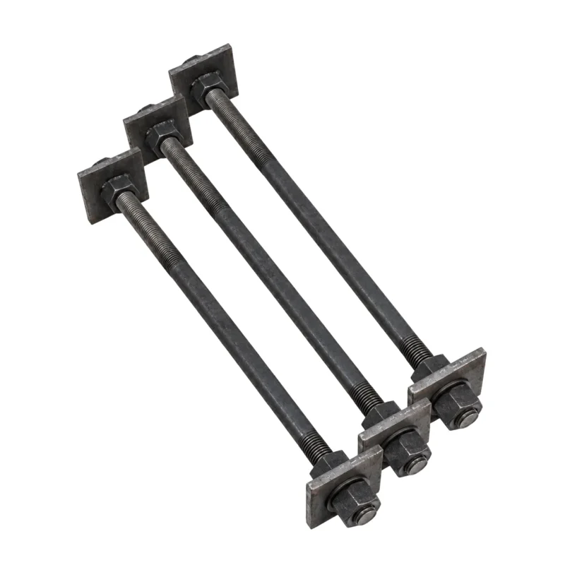 5 (1)_白底图 Wind Turbine Tower Double Head Anchor Bolt