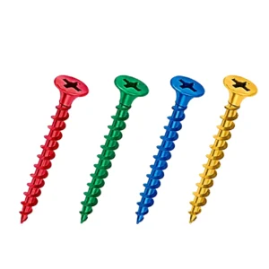 Color Zinc Fiber Nail